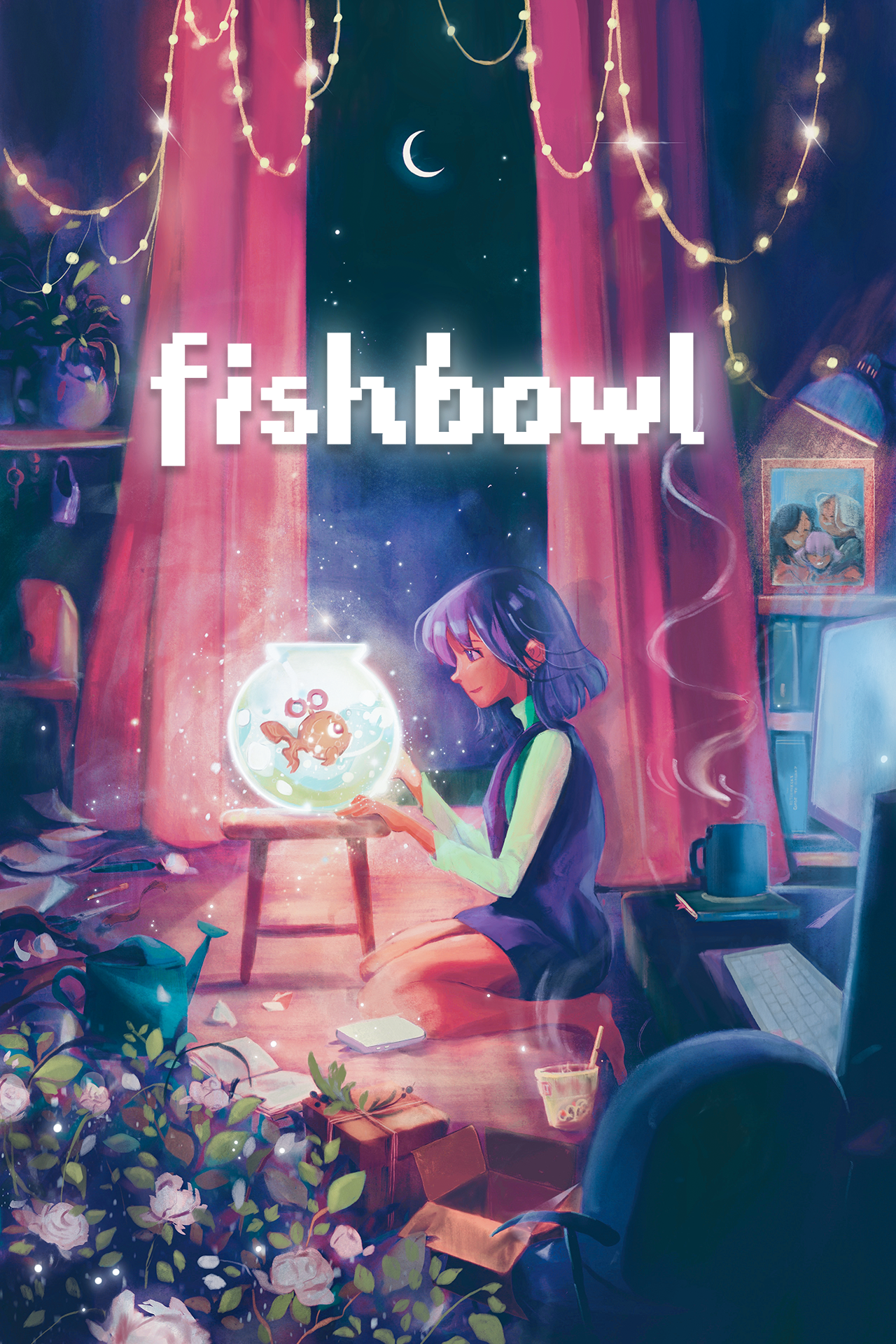 Fishbowl capsule art